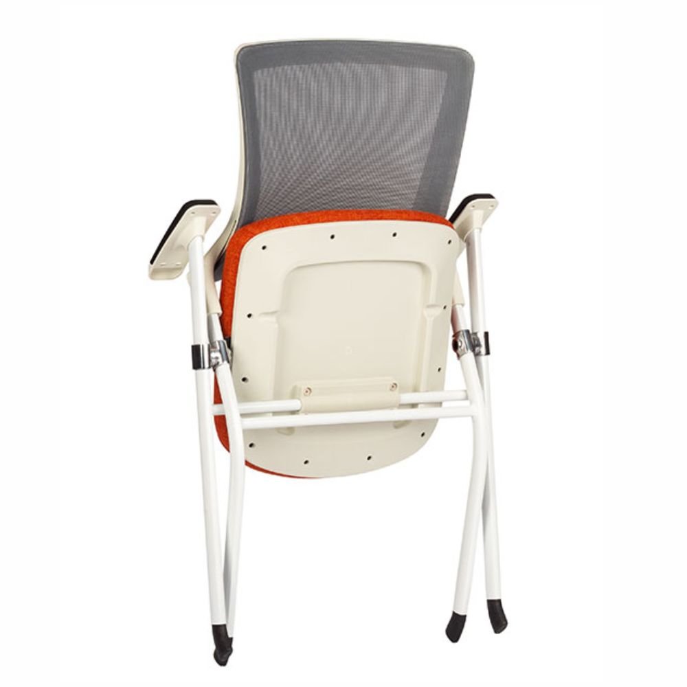 Silla escolar plegable TECHNO FLEX tapizada con paleta giratoria removible y portavasos