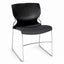 Silla Escolar y de Capacitación - VERSA PRO ESCOLAR - Estructura Trineo Cromo - AL-610 PRO ESCOLAR - VERSA - NOGAL BEAT - Pupitre