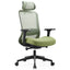 Silla ejecutiva GERSA CATHY A NYLON con respaldo en malla, cabecera ajustable y brazos 3D.