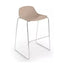 SILLA INFINITI PURE LOOP MINI | Silla Ocasional Cocina | Base Dandy Trineo| Varios Colores | Asiento Polipropileno | Exterior - 113-3422I-SND - Infiniti - NOGAL BEAT -