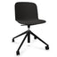 SILLA INFINITI RELIEF | Silla Ocasional | Base 4 Patas Estrella | Varios Colores | Asiento Monocarcasa Polipropileno | Interior - 110 - 6235R - NGO - Infiniti - NOGAL BEAT - 