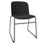 SILLA INFINITI RELIEF | Silla Ocasional | Base 4 Patas Estrella | Varios Colores | Asiento Monocarcasa Polipropileno | Interior - 110 - 6200S - NGO - Infiniti - NOGAL BEAT - 