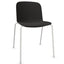 SILLA INFINITI RELIEF | Silla Ocasional | Base 4 Patas Estrella | Varios Colores | Asiento Monocarcasa Polipropileno | Interior - 110 - 62400 - NGO - Infiniti - NOGAL BEAT - 