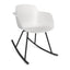 SILLA INFINITI SICLA | Silla Ocasional Residencial | Base Mecedora | Varios Colores | Asiento Mococarcasa | Interior - 110-6321W-BCO - Infiniti - NOGAL BEAT -