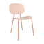 SILLA INFINITI TONDINA POP | Silla Ocasional para Sala de Estar | Base 4 Puntas | Varios Colores | Asiento y Respaldo Polipropileno | Interior - 110 - 3780A - CP - Infiniti - NOGAL BEAT - 