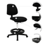 SILLA KINGSTRONG CAJERO KIT Silla Alta Cajero | Silla Alta Oficina Area Trabajo | Altura Ajustable | Base Rodajas | Asiento Tapizado | Interior - Silla Alta Cajero - Mundo In - NOGAL BEAT - 