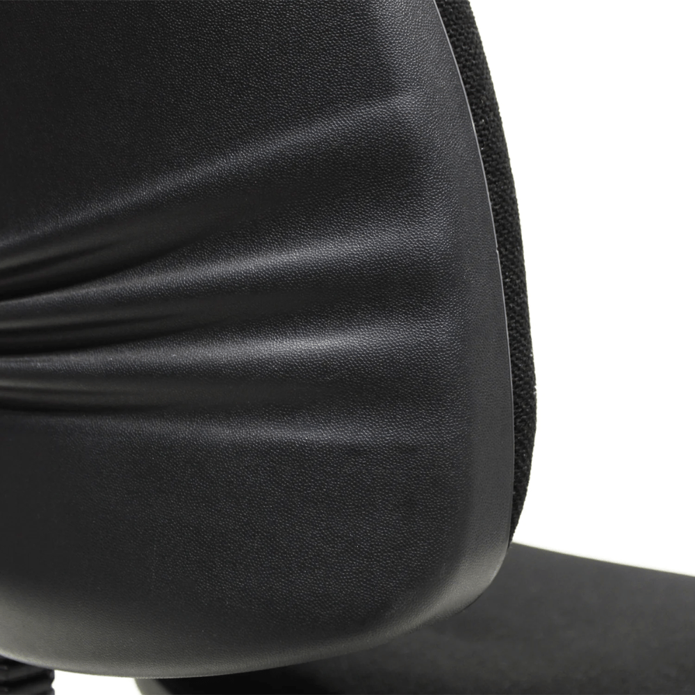 SILLA KINGSTRONG CAJERO KIT Silla Alta Cajero | Silla Alta Oficina Area Trabajo | Altura Ajustable | Base Rodajas | Asiento Tapizado | Interior - Silla Alta Cajero - Mundo In - NOGAL BEAT - 