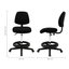 SILLA KINGSTRONG CAJERO KIT Silla Alta Cajero | Silla Alta Oficina Area Trabajo | Altura Ajustable | Base Rodajas | Asiento Tapizado | Interior - Silla Alta Cajero - Mundo In - NOGAL BEAT - 