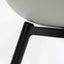 Silla comercial Kingstrong Catanzaro de polipropileno con asiento orgánico y base de cuatro patas