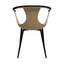Silla comercial Kingstrong Catanzaro de polipropileno con asiento orgánico y base de cuatro patas