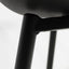 Silla comercial Kingstrong Catanzaro de polipropileno con asiento orgánico y base de cuatro patas