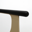 Silla comercial Kingstrong Catanzaro de polipropileno con asiento orgánico y base de cuatro patas