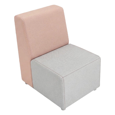 Silla Lineal para Área de Espera - GEBESA FOMCORE ARMLESS - Frente 43 cm - Alto 68 cm - Tapizado - GFCA016172327 - GEBESA - NOGAL BEAT - Silla Ocasional