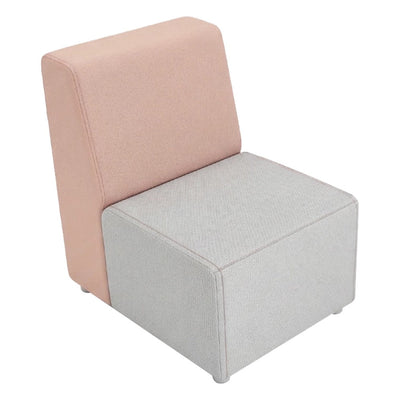 Silla Lineal para Lounge - GEBESA FOMCORE ARMLESS - Frente 35 cm - Alto 58 cm - Tapizado - GFCA016142023 - GEBESA - NOGAL BEAT - Silla Ocasional