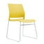Silla de visita ALBAR A-600 con asiento y respaldo de polipropileno y estructura cromada.