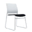 SILLA NOGAL BEAT ALBAR A - 600T | Silla Visitante | Respaldo Asiento Polipropileno | Tapiz | Estructura Cold Roll | Cromo | Regatón Antiderrapante | Exterior + Interior - A - 600T - ALBAR - NOGAL BEAT - Sillas