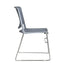 Silla comercial ALBAR A-630 con estructura de cold roll y respaldo y asiento de polipropileno