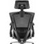 SILLA NOGAL BEAT E-11751 | Silla Gerencial | Asiento Poliuretano | Respaldo Cabecera Polipropileno | Descansabrazos | Base Metal | Tapiz Malla | Tela | Interior - E-11751 - GERSA - NOGAL BEAT - Sillas para oficina