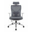 SILLA NOGAL BEAT E-12801 | Silla Gerencial | Poliuretano | Respaldo Cabecera Polipropileno | Descansabrazos | Base Metálica | Tapiz Malla | Tela | Interior - 753389315233 - GERSA - NOGAL BEAT - Sillas para oficina