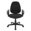 SILLA NOGAL BEAT E-13571-2 | Silla Operativa | Asiento Respaldo Hele Espuma | Descansabrazos | Base Nylon | Tapiz Tela | Interior - E-13571-2 - GERSA - NOGAL BEAT - Sillas para oficina