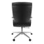 SILLA NOGAL BEAT E-2002 | Silla Directiva | Asiento Respaldo Cabecera Hule Espuma | Descansabrazos Aluminio | Base Metálica | Tapiz Vinipiel | Interior - E-2002 - GERSA - NOGAL BEAT - Sillas para oficina