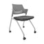 SILLA NOGAL BEAT E-50951 | Silla Visita | Respaldo Polipropileno | Estructura Metal | Tapiz Varios Colores | Asiento Abatible |Rodajas | Interior - E-50951 - GERSA - NOGAL BEAT - SIlla