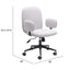 SILLA NOGAL BEAT LIONEL | Silla de Oficina Home Office | Base Estrella con Rodajas | Beige Blanco | Tejido 100% Poliéster | Interior - 109528 - Zuo - NOGAL BEAT -