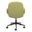 SILLA NOGAL BEAT LIONEL | Silla de Oficina Home Office | Base Estrella con Rodajas | Verde Oliva | Tejido 100% Poliéster | Interior - 109529 - Zuo - NOGAL BEAT -