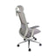 SILLA NOGAL BEAT LONDRES GRIS | Silla Directiva | Base Aluminio | Respaldo Ajustable | Asiento Deslizante | Brazos | Cabecera Ajustable | Gris | Interior - LONDRES GRIS - MOBILIARIO EN MOVIMIENTO - NOGAL BEAT - Sillas para oficina