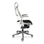 SILLA NOGAL BEAT MADAGASCAR BLANCO | Silla Directiva | Base Aluminio | Cabecera Ajustable | Respaldo Ajustable | Asiento Deslizante | Brazos | Blanco | Interior | - MADAGASCAR BLANCO - MOBILIARIO EN MOVIMIENTO - NOGAL BEAT - Sillas para oficina