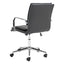 SILLA NOGAL BEAT PARTNER | Silla de Oficina para Empresa | Base Estrella con Rodajas | Negro | Polipiel 100% Poliuretano | Interior - 109005 - Zuo - NOGAL BEAT -