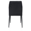 SILLA NOGAL BEAT REVOLUTION | Silla Ocasional de Comedor | Base Acero | Negro | Piel Sintética 100% Poliuretano Madera Contrachapada | Interior - 100761 - Zuo - NOGAL BEAT - Sillas