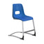 Silla escolar ALBAR ST-01 SC con base trineo color aluminio y asiento y respaldo en una pieza de polipropileno