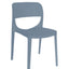 SILLA OFFIHO AIR OHV - 133 | Silla para Cafetería Restaurante | Ergonómico | Varios Colores | Polipropileno | Interior + Exterior - OHV - 133 - OFFIHO - NOGAL BEAT - Sillas
