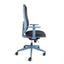 Silla ejecutiva OFFIHO BLAZE OHE-23 azul profundo con respaldo en malla y soporte lumbar ajustable.