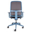 Silla ejecutiva OFFIHO BLAZE OHE-23 azul profundo con respaldo en malla y soporte lumbar ajustable.
