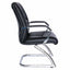 SILLA OFFIHO CIANI OHV - 308 NEGRO | Silla Visita | Diseño Ergonómico | Base Trineo | Interior | Oficina Despacho Consultorio - OHV - 308negro - OFFIHO - NOGAL BEAT - Silla para oficina