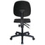 Silla de oficina kit cajero OFFIHO HEAVY DUTY LINE OHI-46 negra con base estrella de 5 puntas en poliamida y asiento de poliuretano