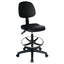 Silla de oficina kit cajero OFFIHO HEAVY DUTY LINE OHI-46 negra con base estrella de 5 puntas en poliamida y asiento de poliuretano