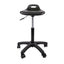 Silla industrial Offiho Heavy Duty Line OHI-49 con asiento en poliuretano negro y base de 5 puntas en poliamida