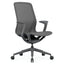 Silla de oficina operativa Offiho Net OHE-503 con asiento y respaldo en malla, brazos y base estrella