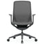 Silla de oficina operativa Offiho Net OHE-503 con asiento y respaldo en malla, brazos y base estrella