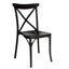 Silla comercial OFFIHO OHV-117 monobloque de polipropileno con respaldo alto y patas integradas