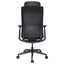 SILLA OFFIHO QUO OHE - 805NEGRO | Silla Operativa | Diseño Ergonómico | Respaldo Alto | Asiento Tapizado | Interior | Oficina Despacho Consultorio - OHE - 805negro - OFFIHO - NOGAL BEAT - Silla para oficina