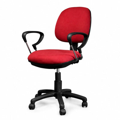 Silla Operativa de Área de Trabajo - GEBESA COMFORT - Varios Acabados - Mecanismo Sencillo - Brazos Cromados - Base Plástica - GDC302MSCPBP - GEBESA - NOGAL BEAT - Silla Operativa