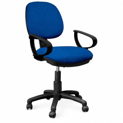 Silla Operativa para Centro de Cómputo - GEBESA COMFORT - Varios Acabados - Mecanismo Sencillo - Brazos de Polipropileno - Base Plástica - GDC302MSPPBP - GEBESA - NOGAL BEAT - Silla Operativa