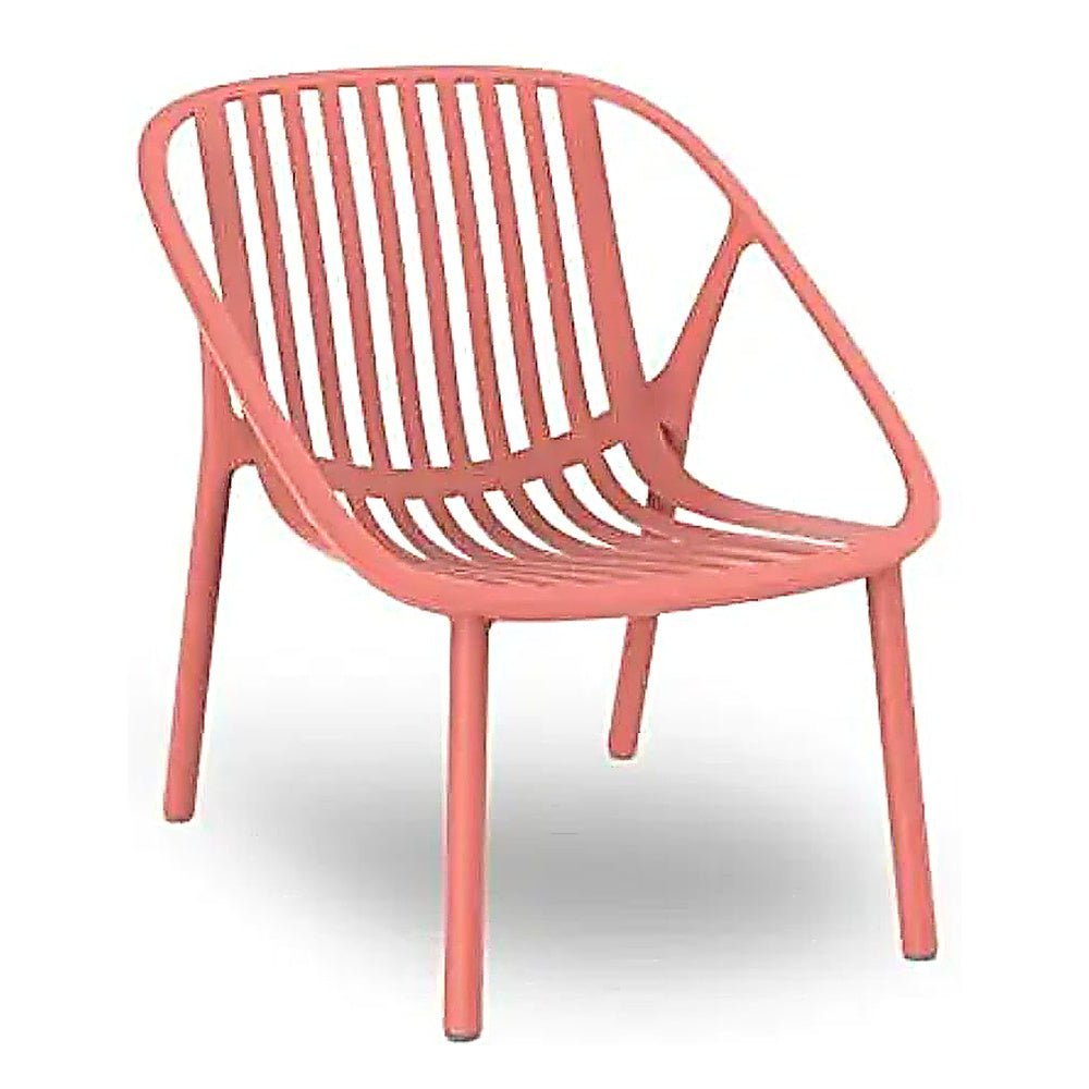 Silla para Área de Piscina Hotel Protección UV - RESOL BINI LOUNGE - Varios Colores - Asiento y Respaldo en Polipropileno - 05385 - Resol - NOGAL BEAT - Silla de Terraza