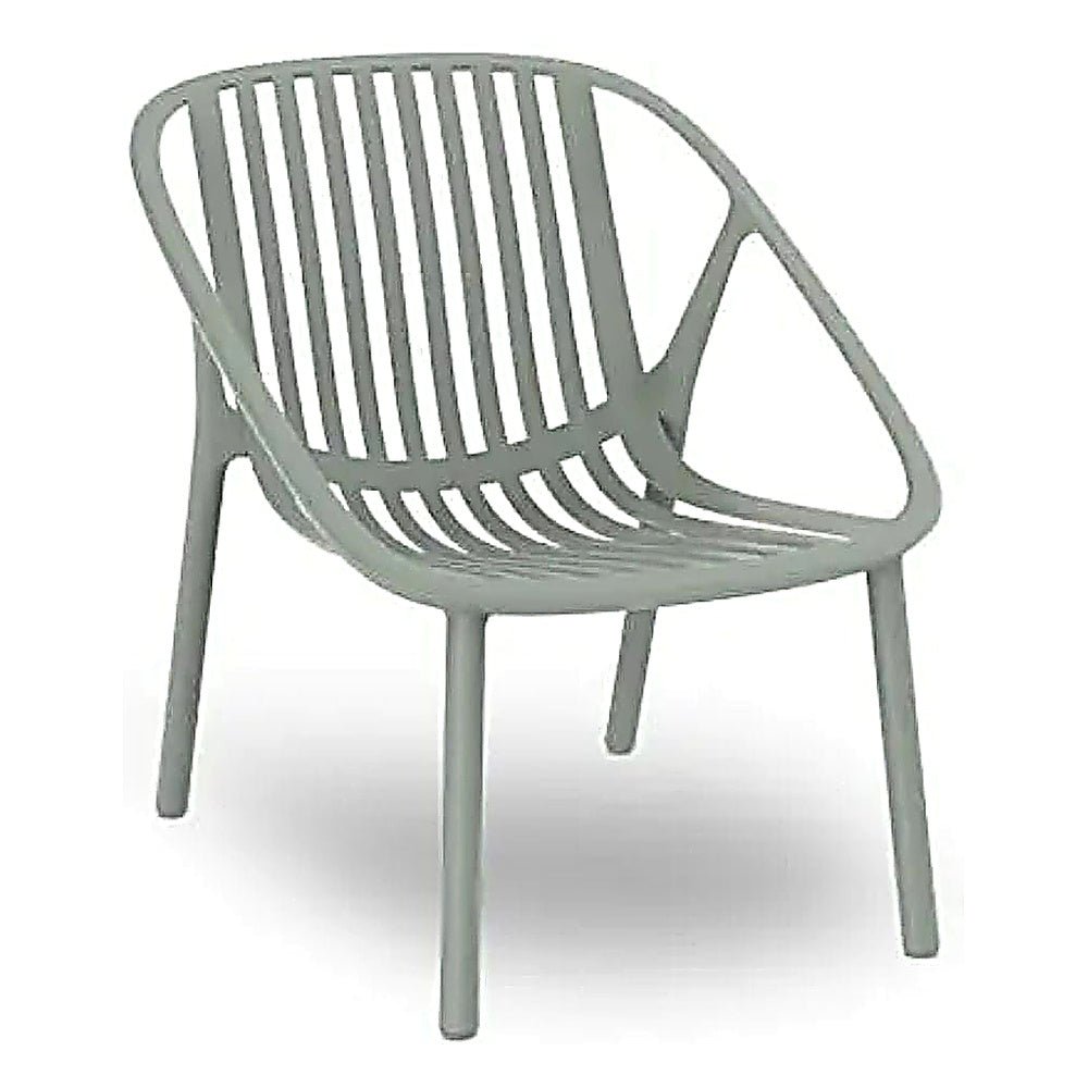 Silla para Área de Piscina Hotel Protección UV - RESOL BINI LOUNGE - Varios Colores - Asiento y Respaldo en Polipropileno - 05383 - Resol - NOGAL BEAT - Silla de Terraza