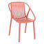 Silla para Área de Terraza Hotel Protección UV - RESOL BINI - Varios Colores - Asiento y Respaldo en Polipropileno - 05379 - Resol - NOGAL BEAT - Silla de Terraza
