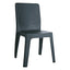 Silla para Cafetería y Comedor al Aire Libre - RESOL IRIS - Varios Colores - 4 Puntas Apilable y Protección UV - 00935 - Resol - NOGAL BEAT - Silla Comercial Exterior